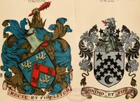 An illustration from Armorial families : a directory of gentlemen of coat-armour (1905)