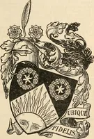 An illustration from Armorial families : a directory of gentlemen of coat-armour (1905)