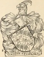 An illustration from Armorial families : a directory of gentlemen of coat-armour (1905)