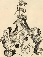 An illustration from Armorial families : a directory of gentlemen of coat-armour (1905)