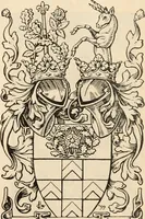 An illustration from Armorial families : a directory of gentlemen of coat-armour (1905)