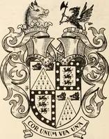 An illustration from Armorial families : a directory of gentlemen of coat-armour (1905)