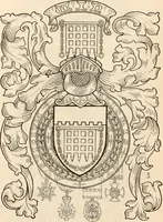 An illustration from Armorial families : a directory of gentlemen of coat-armour (1905)