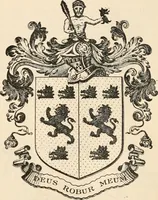 An illustration from Armorial families : a directory of gentlemen of coat-armour (1905)