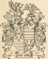 An illustration from Armorial families : a directory of gentlemen of coat-armour (1905)