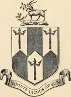 An illustration from Armorial families : a directory of gentlemen of coat-armour (1905)
