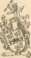 An illustration from Armorial families : a directory of gentlemen of coat-armour (1905)