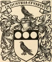 An illustration from Armorial families : a directory of gentlemen of coat-armour (1905)