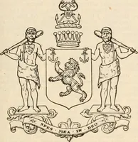 An illustration from Armorial families : a directory of gentlemen of coat-armour (1905)