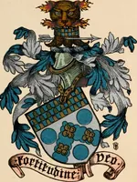 An illustration from Armorial families : a directory of gentlemen of coat-armour (1905)