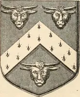 An illustration from Armorial families : a directory of gentlemen of coat-armour (1905)