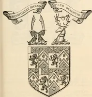 An illustration from Armorial families : a directory of gentlemen of coat-armour (1905)