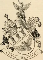 An illustration from Armorial families : a directory of gentlemen of coat-armour (1905)