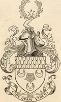 An illustration from Armorial families : a directory of gentlemen of coat-armour (1905)