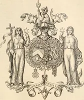 An illustration from Armorial families : a directory of gentlemen of coat-armour (1905)