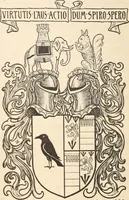 An illustration from Armorial families : a directory of gentlemen of coat-armour (1905)