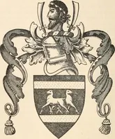 An illustration from Armorial families : a directory of gentlemen of coat-armour (1905)