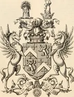 An illustration from Armorial families : a directory of gentlemen of coat-armour (1905)