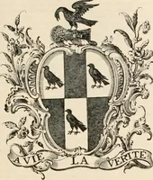 An illustration from Armorial families : a directory of gentlemen of coat-armour (1905)