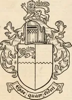 An illustration from Armorial families : a directory of gentlemen of coat-armour (1905)