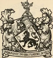 An illustration from Armorial families : a directory of gentlemen of coat-armour (1905)