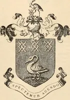 An illustration from Armorial families : a directory of gentlemen of coat-armour (1905)