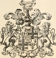 An illustration from Armorial families : a directory of gentlemen of coat-armour (1905)