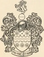 An illustration from Armorial families : a directory of gentlemen of coat-armour (1905)