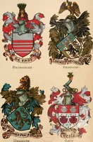 An illustration from Armorial families : a directory of gentlemen of coat-armour (1905)