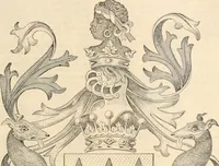 An illustration from Armorial families : a directory of gentlemen of coat-armour (1905)