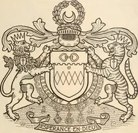 An illustration from Armorial families : a directory of gentlemen of coat-armour (1905)