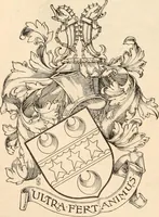 An illustration from Armorial families : a directory of gentlemen of coat-armour (1905)