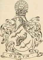 An illustration from Armorial families : a directory of gentlemen of coat-armour (1905)