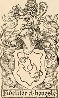 An illustration from Armorial families : a directory of gentlemen of coat-armour (1905)