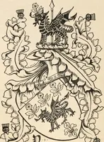 An illustration from Armorial families : a directory of gentlemen of coat-armour (1905)