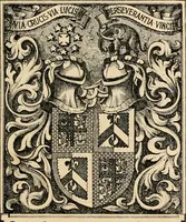 An illustration from Armorial families : a directory of gentlemen of coat-armour (1905)