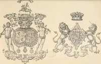 An illustration from Armorial families : a directory of gentlemen of coat-armour (1905)