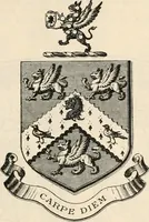An illustration from Armorial families : a directory of gentlemen of coat-armour (1905)