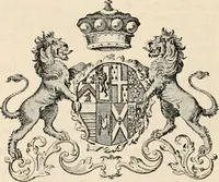 An illustration from Armorial families : a directory of gentlemen of coat-armour (1905)