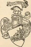 An illustration from Armorial families : a directory of gentlemen of coat-armour (1905)