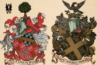 An illustration from Armorial families : a directory of gentlemen of coat-armour (1905)