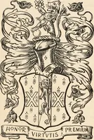 An illustration from Armorial families : a directory of gentlemen of coat-armour (1905)