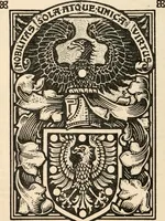 An illustration from Armorial families : a directory of gentlemen of coat-armour (1905)