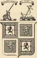 An illustration from Armorial families : a directory of gentlemen of coat-armour (1905)
