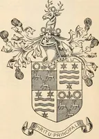 An illustration from Armorial families : a directory of gentlemen of coat-armour (1905)