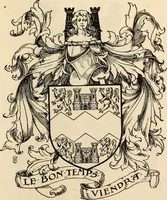 An illustration from Armorial families : a directory of gentlemen of coat-armour (1905)
