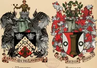 An illustration from Armorial families : a directory of gentlemen of coat-armour (1905)