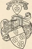 An illustration from Armorial families : a directory of gentlemen of coat-armour (1905)