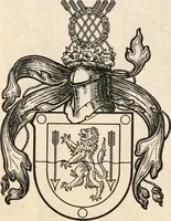 An illustration from Armorial families : a directory of gentlemen of coat-armour (1905)