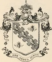 An illustration from Armorial families : a directory of gentlemen of coat-armour (1905)